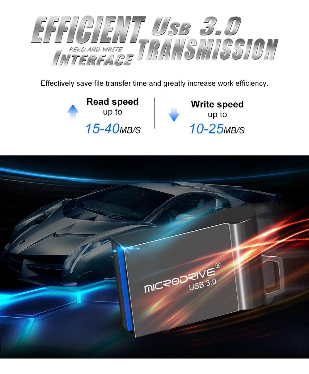 Супер мини-usb 3,0 Флешка 16 ГБ 32 ГБ 64 Гб 128 usb-флэш, совместимо с ПК и смартфоном флеш-накопитель флэш-карта памяти usb флешка u-диск