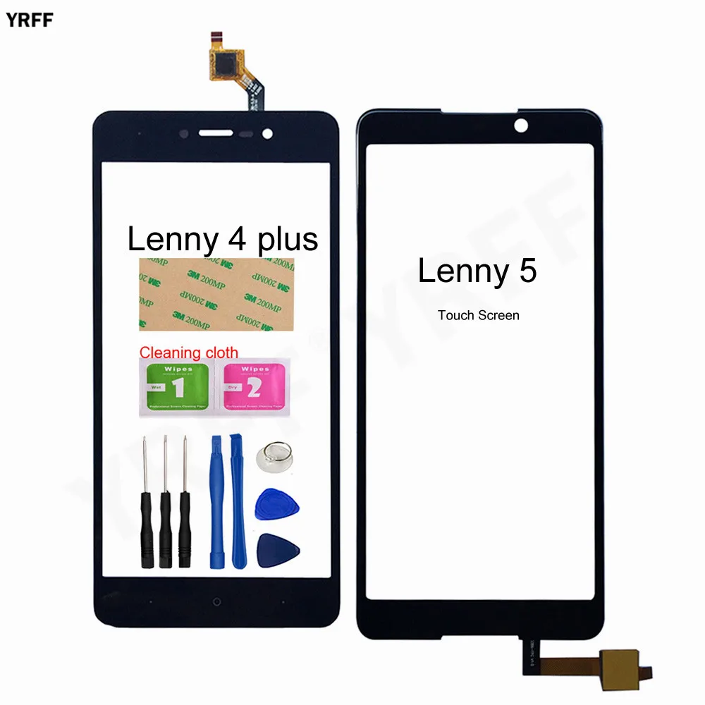 

Сенсорная панель сенсор для Wiko Lenny 5 сенсорный экран дигитайзер для Wiko Lenny 4 Plus Переднее стекло Сенсорная панель Замена