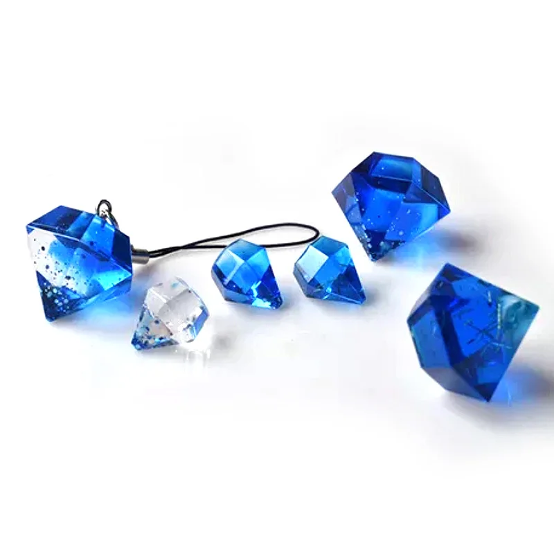 1 шт. алмазные шармы формочка для силиконовой Подвески Смола силиконовая УФ