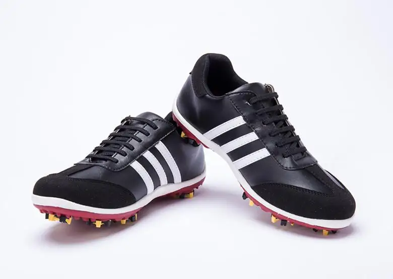 Мужская Профессиональная обувь для гольфа из микрофибры zapatos, шпильки spiker, мужские водонепроницаемые Нескользящие Активные Съемные обувные насадки с шипами для гольфа