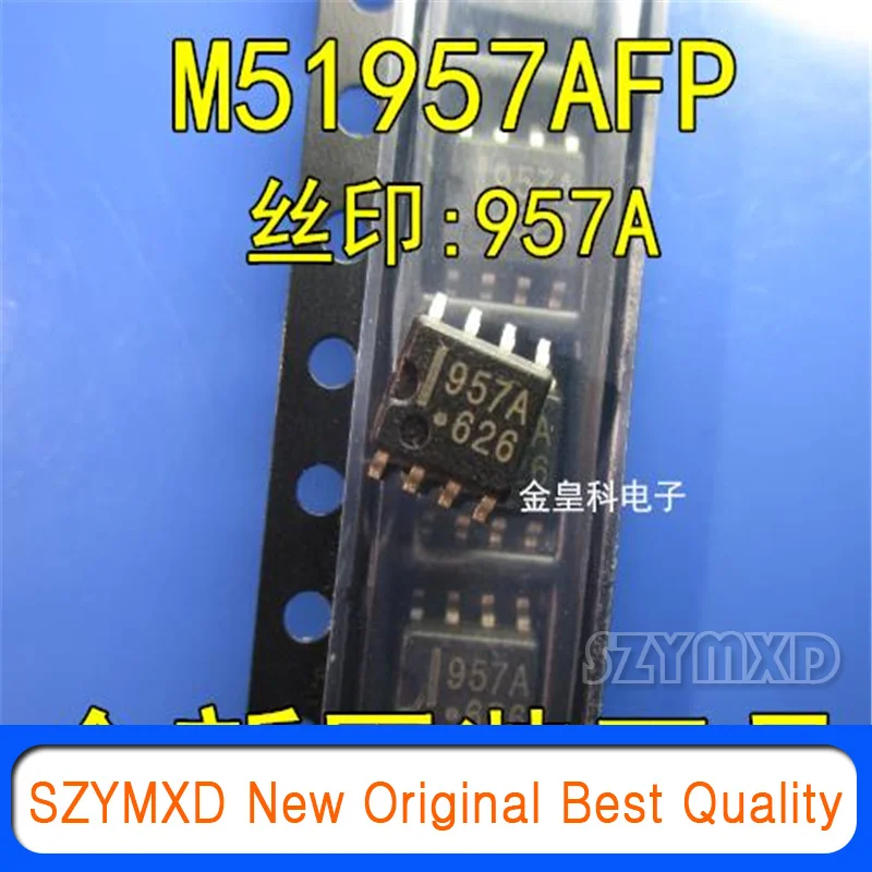 

10Pcs/Lot New Original M51957AFP SOP-8 silk screen 957A voltage detection chip M51957 original patch In Stock