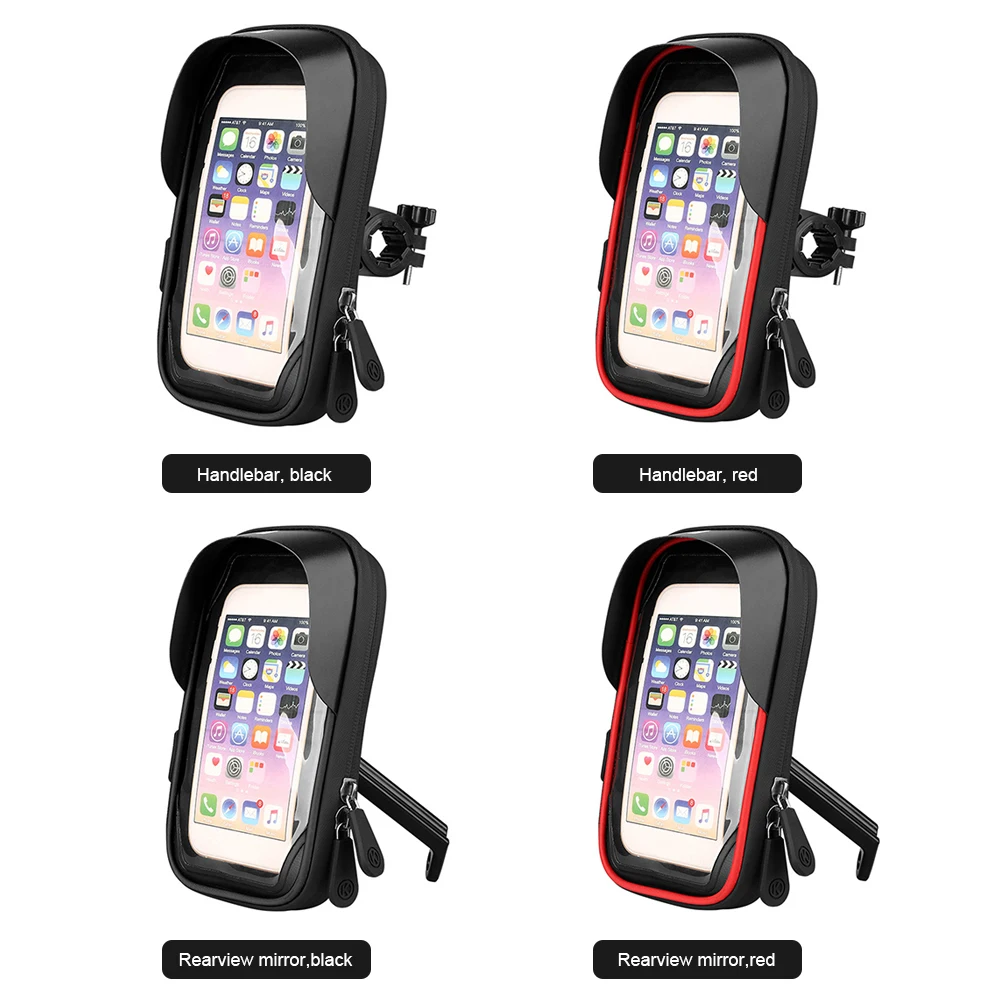 

New Bike Phone Holder Bag Case Waterproof Cycling Bike Dust-proof Waterproof Case Holder For Outdoor Riding