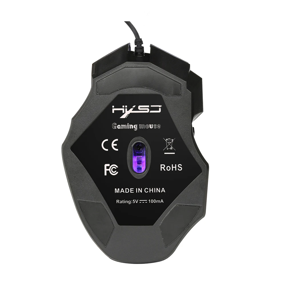 USB Проводная клавиатура и мышь комбинированный RGB светодиодный с подсветкой для геймеров ПК ноутбук Настольный компьютер клавиатура мышь набор Быстрая