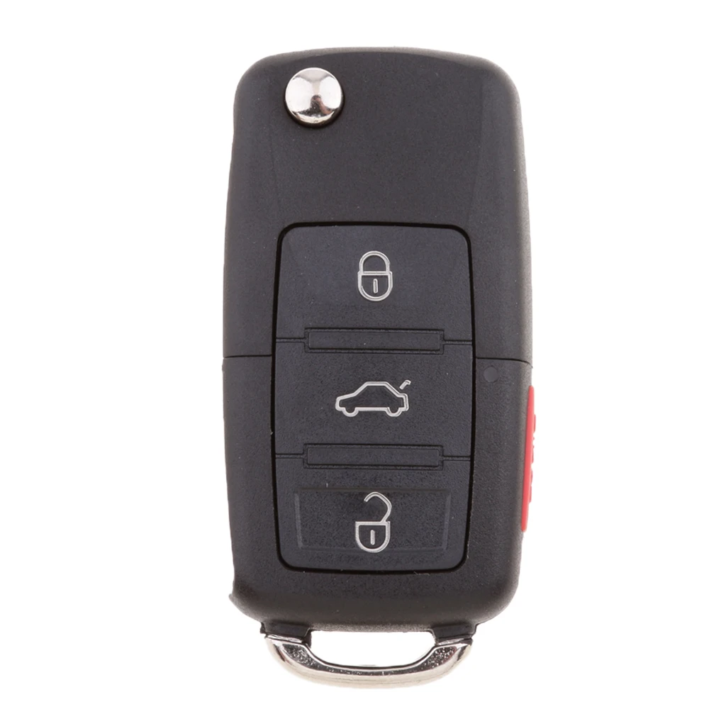 3 кнопочный дистанционный складной ключ для VW Passat 02 05 Golf 06 Polo 09|Защитный корпус