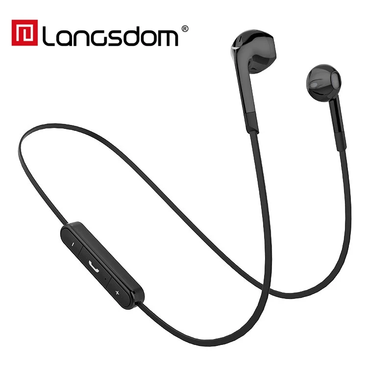 Langsdom BL6 беспроводные наушники Bluetooth для телефона водонепроницаемая Спортивная