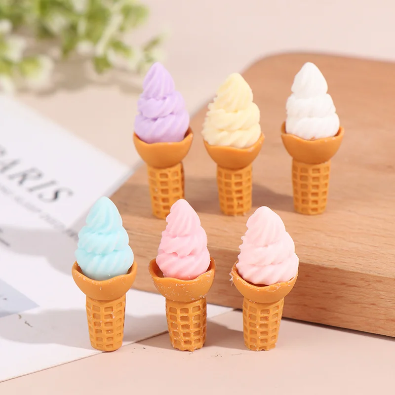 

5 шт. миниатюрный кукольный домик мини мороженое ролевые игрушки аксессуары игрушки Мини Мороженое игрушка