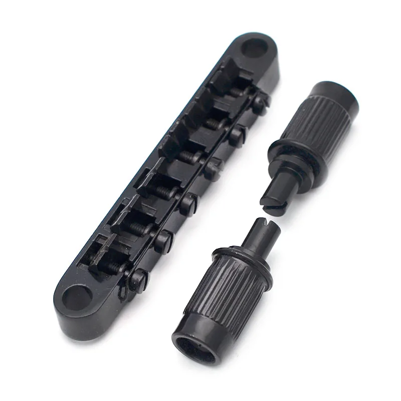 

Roller Guitar Bridge Locking Tune-O-matic Bridge Tailpiece Tail For LP Electric Guitar Gold/Chrome/Black