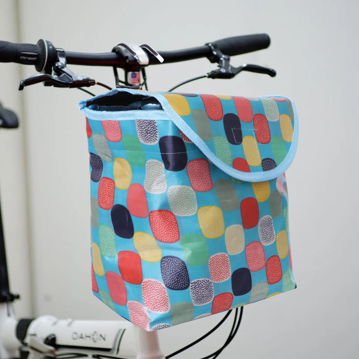 1 шт. корзина для велосипеда легкая складная холщовая передняя хранения и