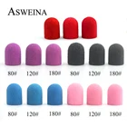 Колпачки шлифовальные для ногтей, 10*1513*19, фиолетовые, синие, красные, с резаком для удаления резинового геля, инструменты для педикюра и кутикулы