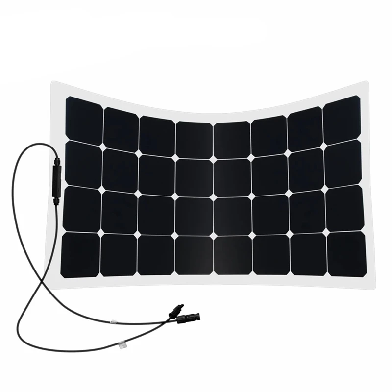 Изготовленный на заказ размер sunpower Гибкая солнечная панель 100 Вт продается