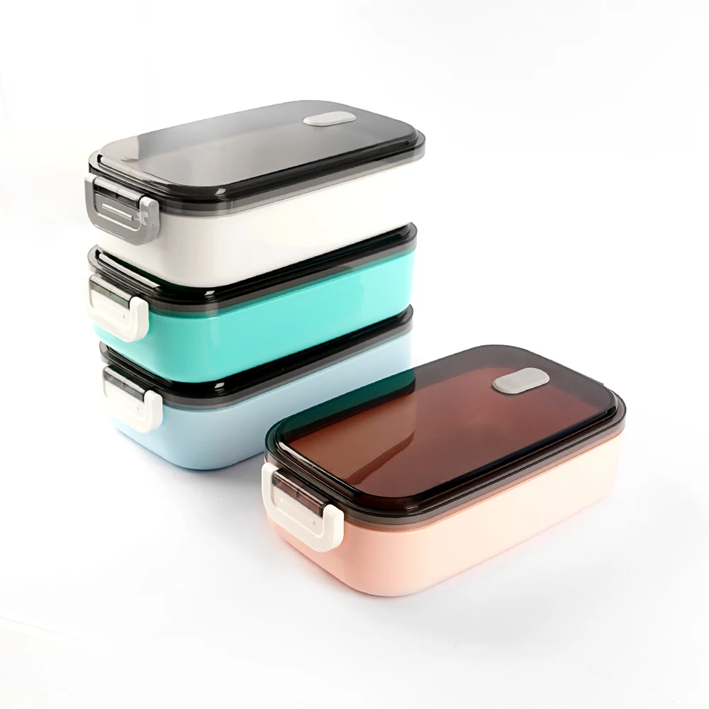 Colorful High capacity Lunch Box Dinnerware Food Storage Container Children Kids School Office Portable Outdoor Bento Lunch Box