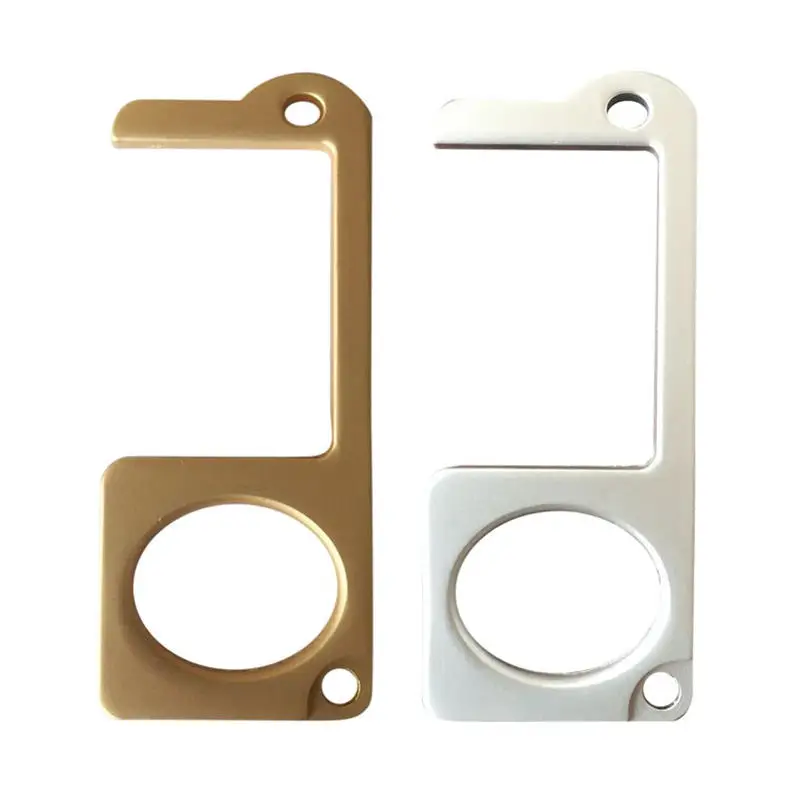 Антивирусный ключ Открыватель крючков для двери без прикосновения ручной