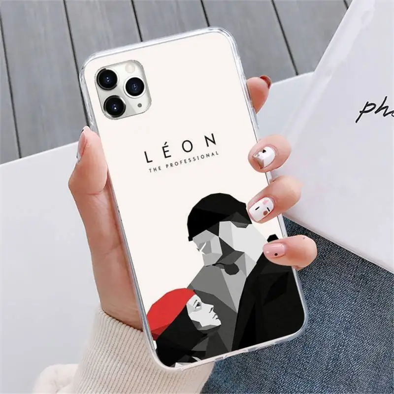 

Leon Matilda Natalie Portman Movie Phone Case For iphone 12 5 5s 5c se 6 6s 7 8 plus x xs xr 11 pro max mini