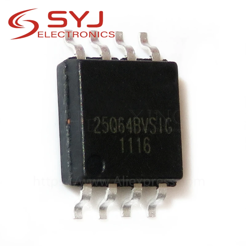 1 шт./лот W25Q64BVSIG 25Q64BVSSIG 25Q64BVSIG 25Q64 BVSIG W25Q64 лапками углублением SOP 8 в