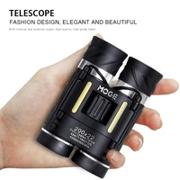 portable mini 200x22 hd binoculars 40000 meters long distance high magnification bak4 camping miniature telescope