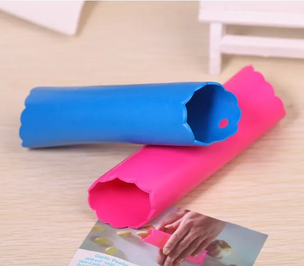 2 шт./лот чеснок овощечистка силиконовые трубки ролик мягкий шеф повар пилеры