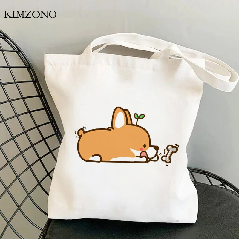 

Сумка для покупок Corgi, Экологически чистая тканевая многоразовая сумка для покупок