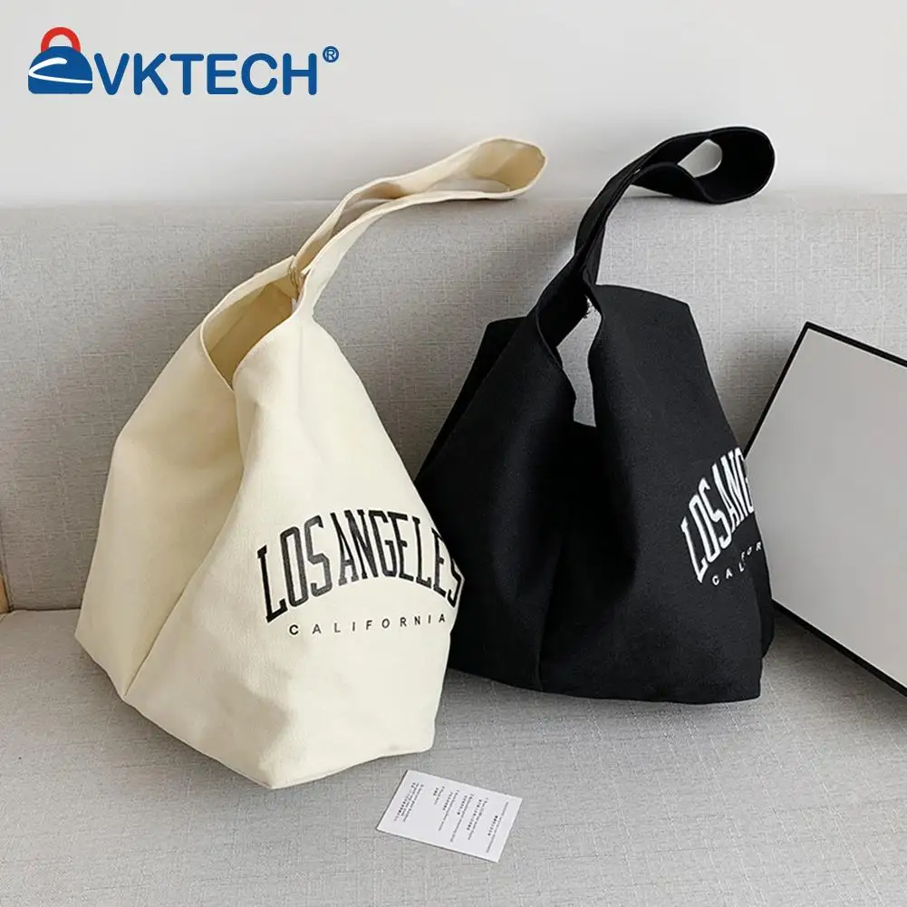 

Fashion Women Canvas Letters Printing Shoulder Crossbody Messenger Bag Casual Ladies Large Capacity Tote Handbags