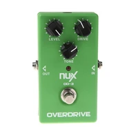 nux od 3 overdrive effect pedal true bypass warm and natural tube overload sound effect no tone dye pedal for guitar accessories