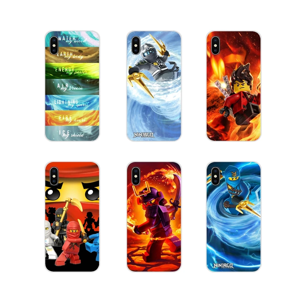 Аксессуары чехлы для телефонов ninjago kai Sony Xperia Z Z1 Z2 Z3 Z5 compact M2 M4 M5 E3 T3 XA Huawei Mate 7 8