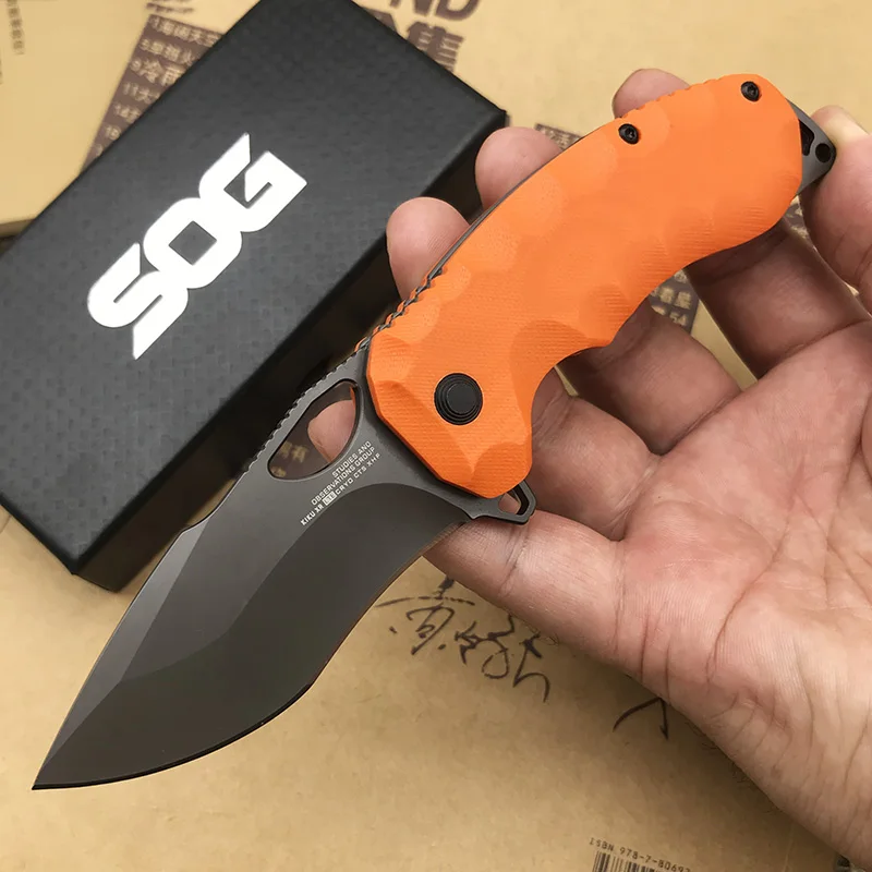 Складной нож SOG 2 стиля тактический карманный Клинок с рукояткой G10 лезвие D2