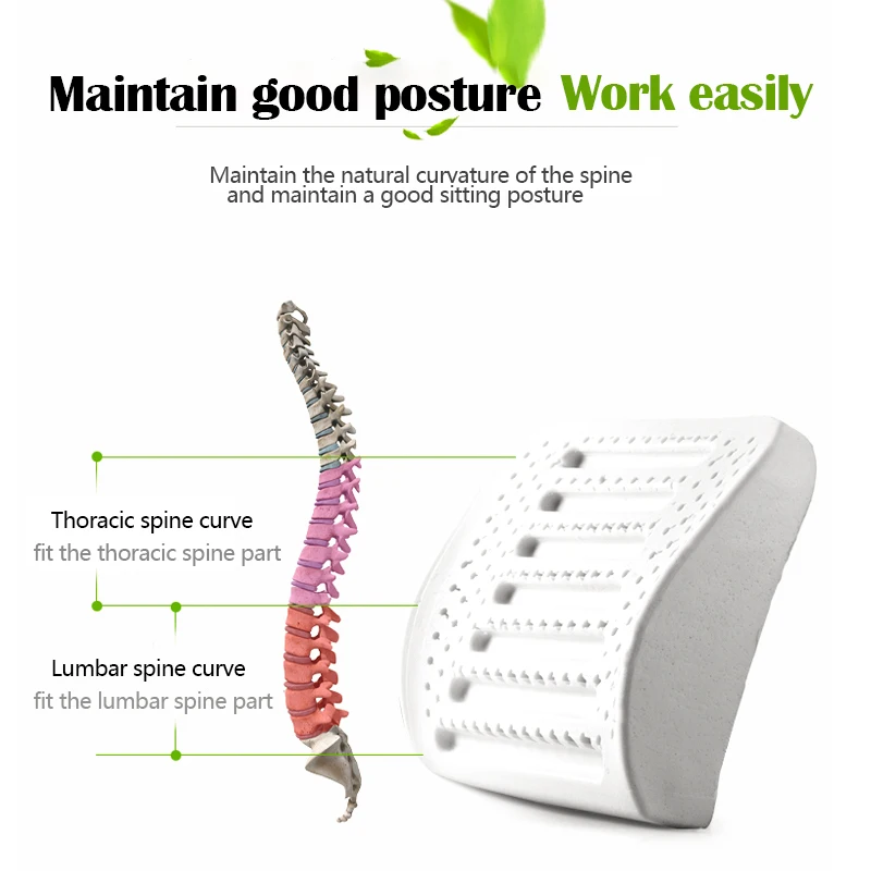 Фото SB Natural Latex Pillow Health Care Vertebrae Orthopedic Physiotherapy Negative ion Neck Massage Pillow For Women №4