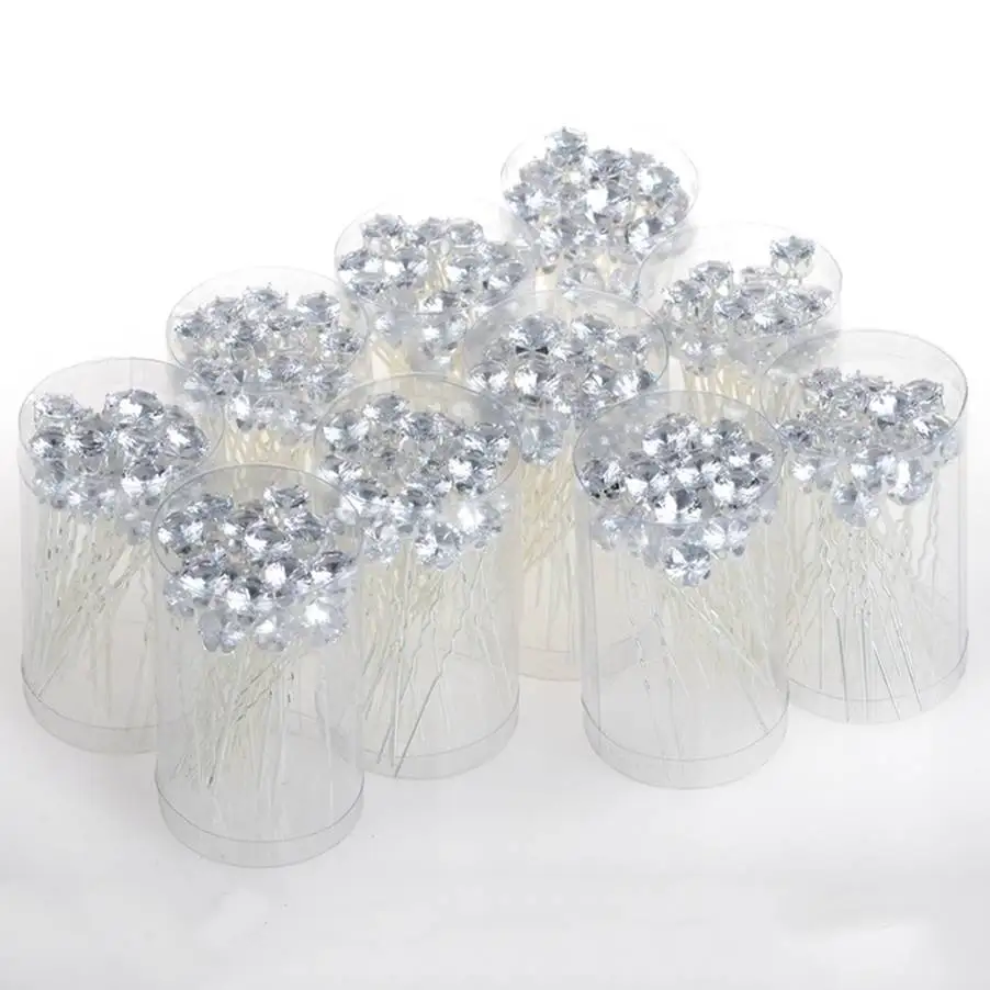 Заколки для волос женские 20 шт./лот со стразами | Украшения и аксессуары