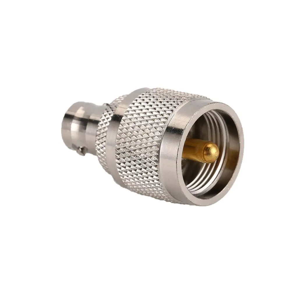 РЧ коаксиальный адаптер BNC female to UHF male PL-259 PL259 высокое качество | Компьютеры и офис