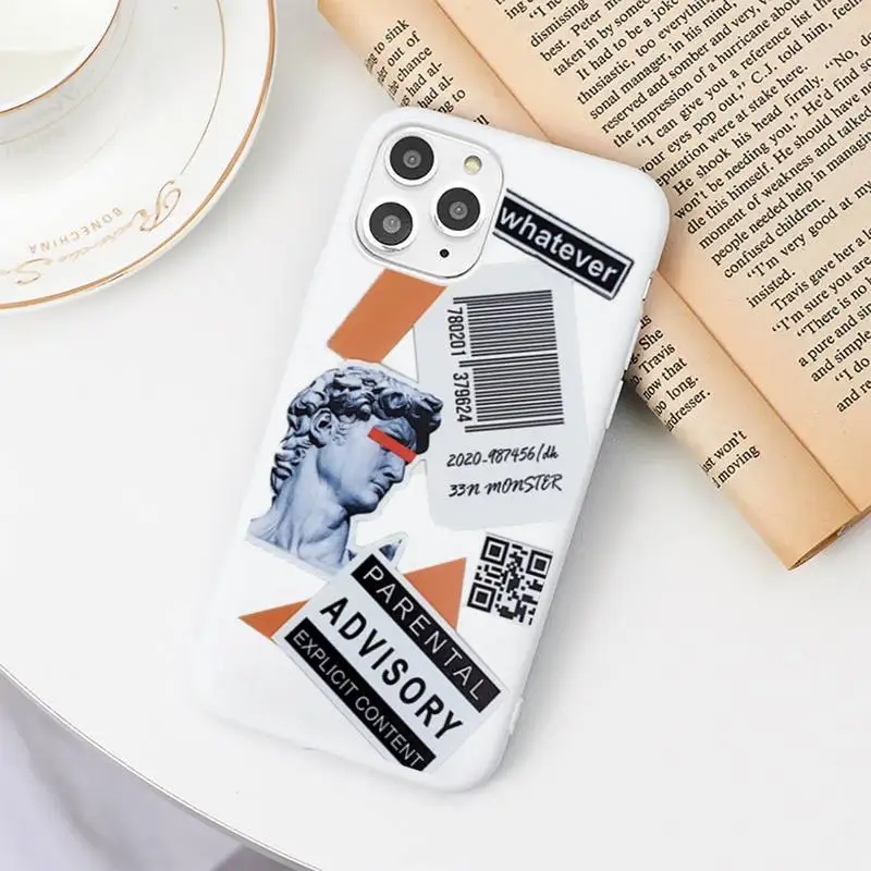 

label brand Phone Case funda Candy Color for iPhone 11 12 mini pro XS MAX 8 7 6 6S Plus X SE 2020 XR