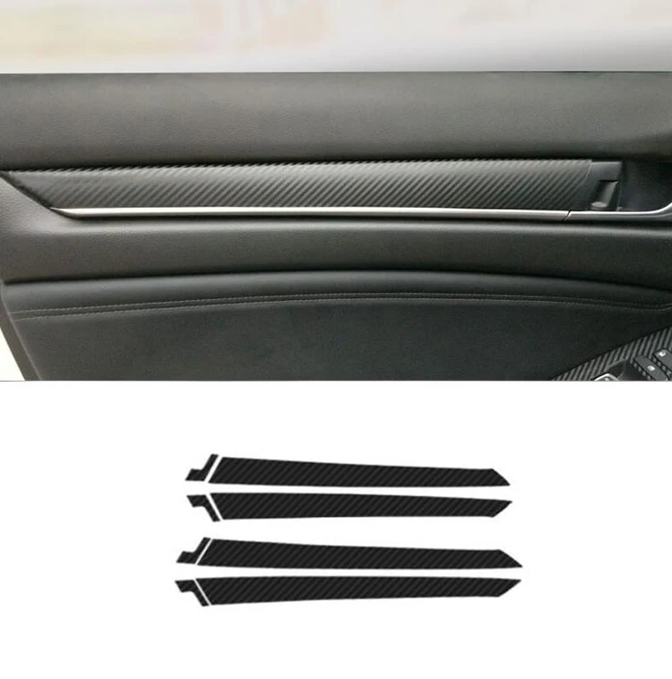 Автомобильные аксессуары наклейка из углеродного волокна на дверь внутреннюю