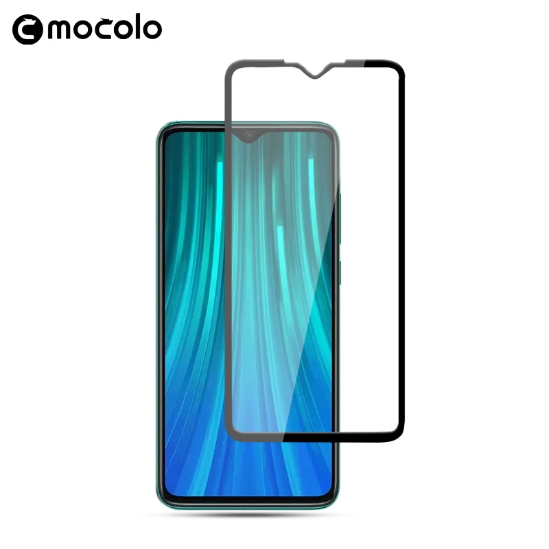 

for Xiaomi Redmi Note 8 Screen Protector Mocolo Note 8T Full Glued 9H Film for Redmi Note 8 Pro Tempered Glass Screen Protector