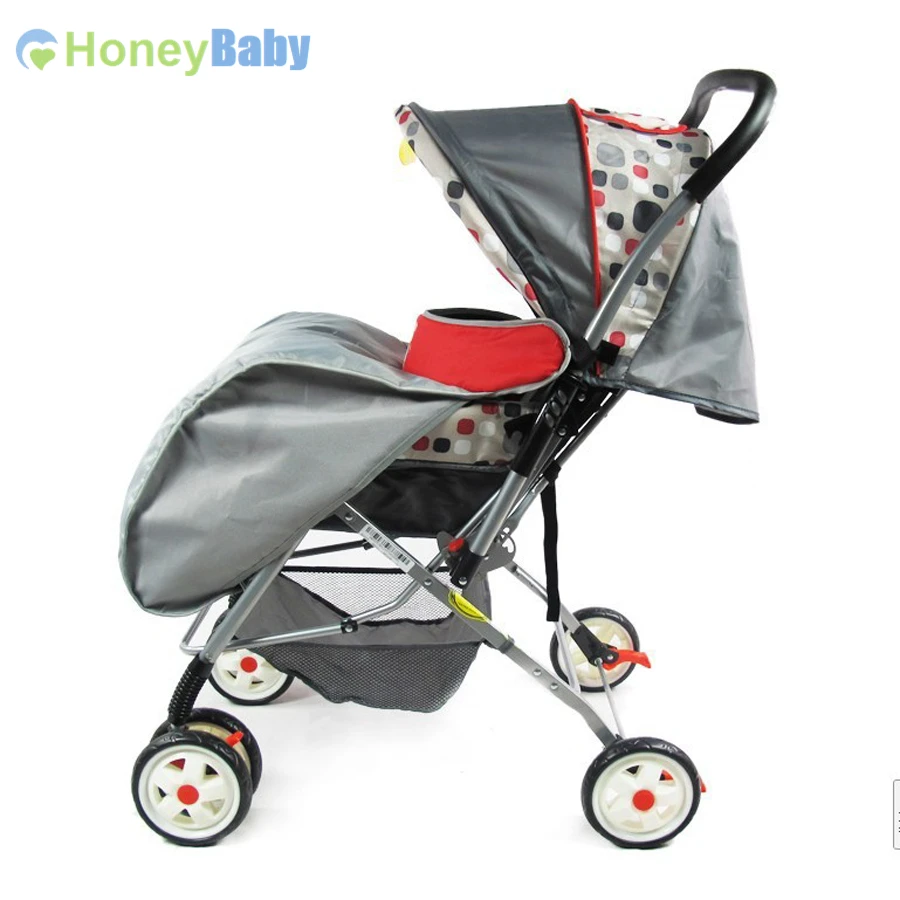 

Universal Baby Stroller Footmuff Cover Soft Warm Pushchair Muff Windshield Covers Accessories YYT167