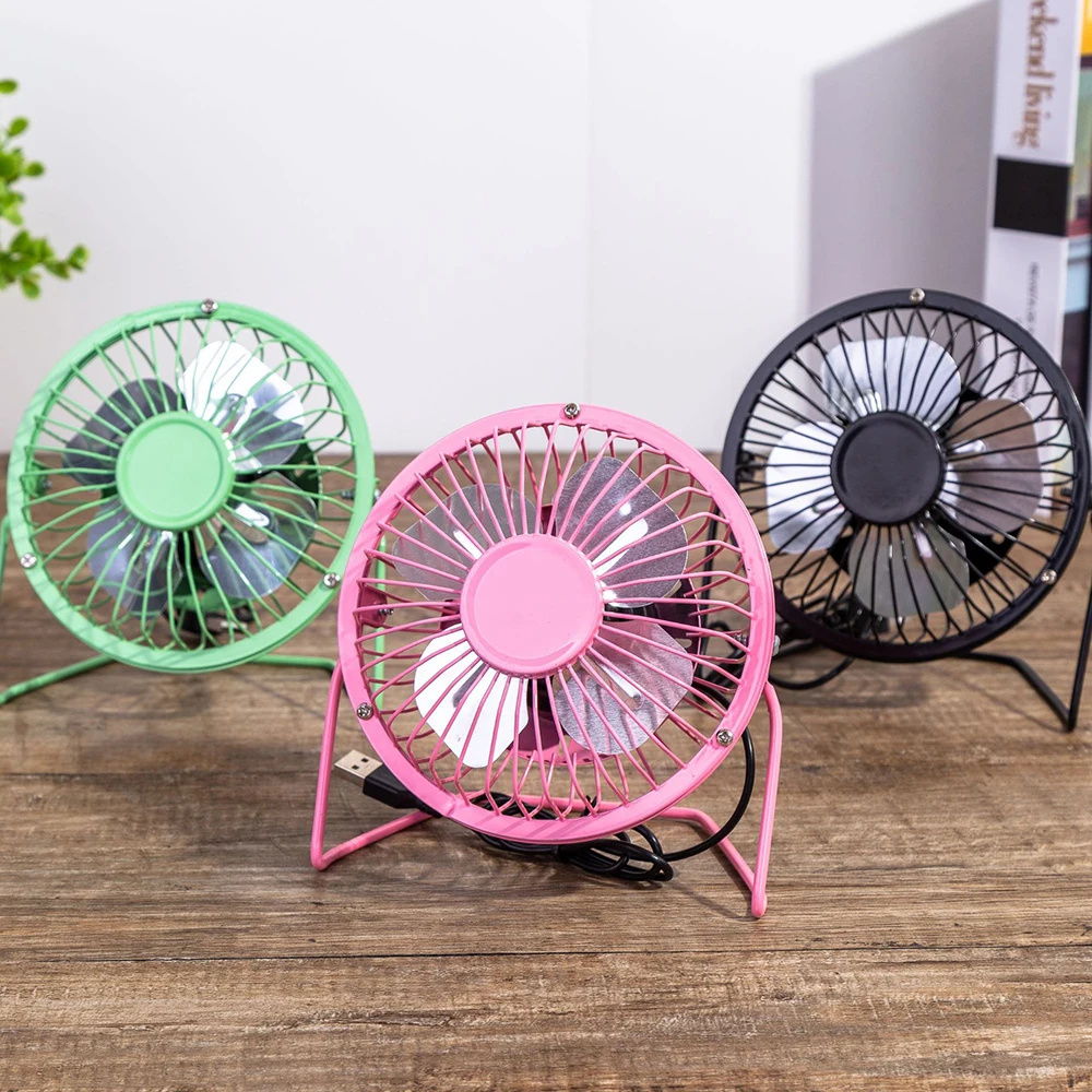 New Small Fan Mini Cooler USB Table Desk USB-Powered Desktop PC Portable Cooling 360 Degree Rotation Fans | Обустройство дома