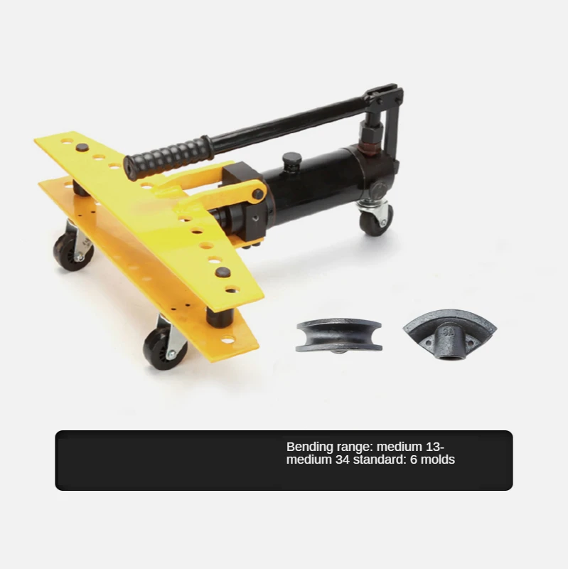 

1 Inch Hydraulic Bender Galvanized Pipe Iron Tube Steel Pipe Bending Tools High And Low Pressure Plunger Design