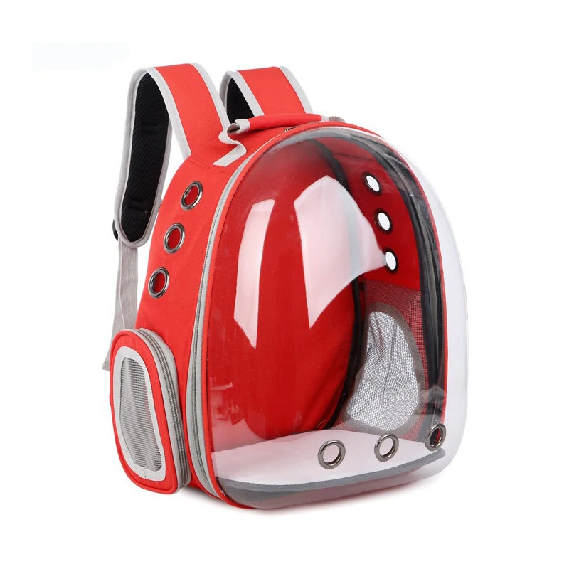Воздухопроницаемый портативный рюкзак переноска для домашних животных сумка