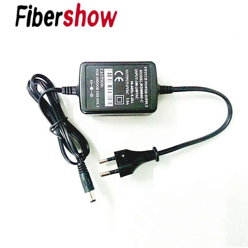 Switching EU Power Adapter input 100~250AC Output DC 5V1A ForMedia Converter Fiber Optical Fast/Gigabit Ethernet Switch | Безопасность и