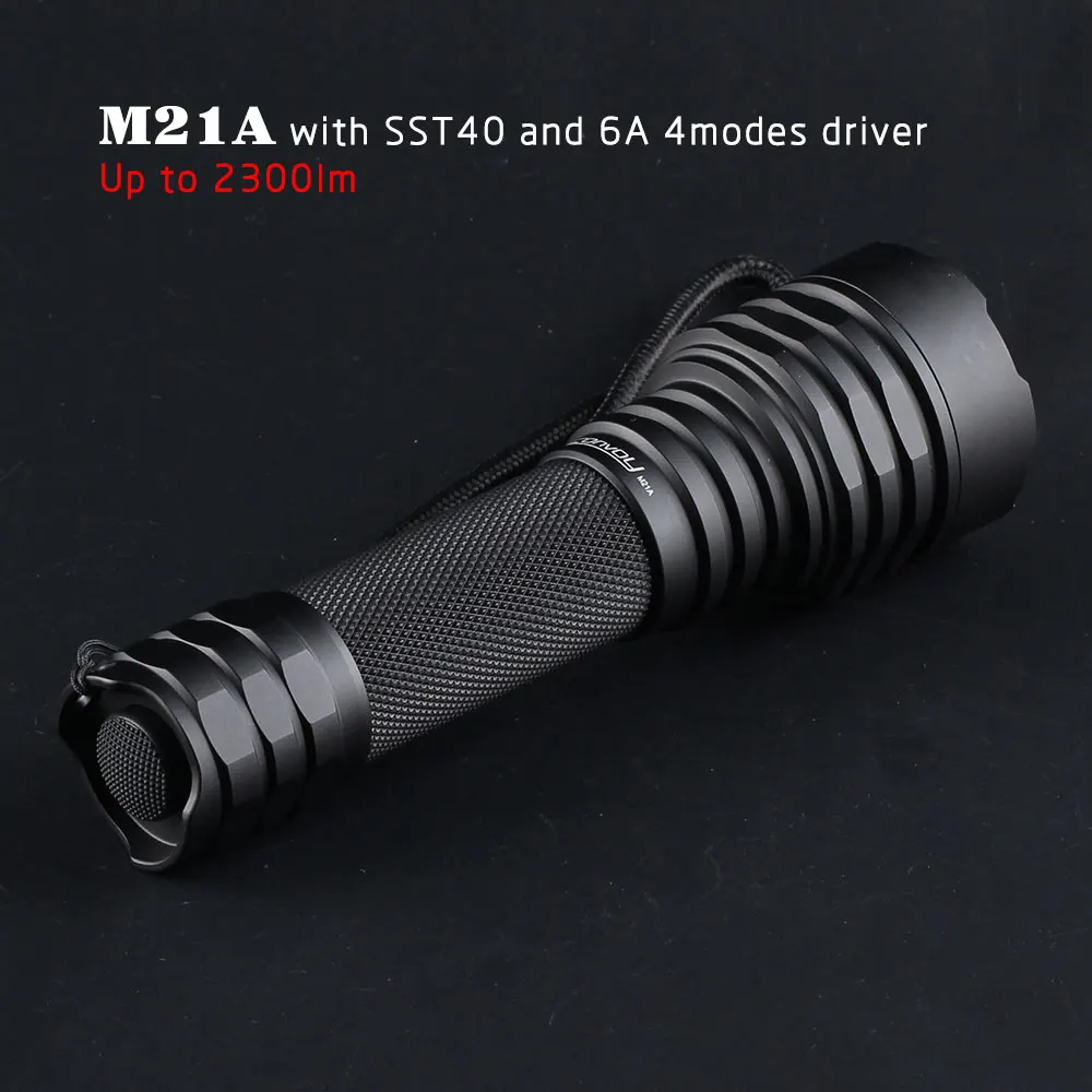 Самая мощная светодиодная вспышка светильник колонна M21A с Luminus SST40 2300lm
