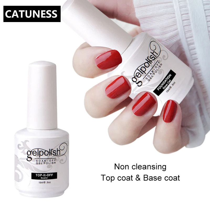 CATUNESS MINS УФ-гель для ногтей удаляет базовое верхнее покрытие Гель-лак волшебный