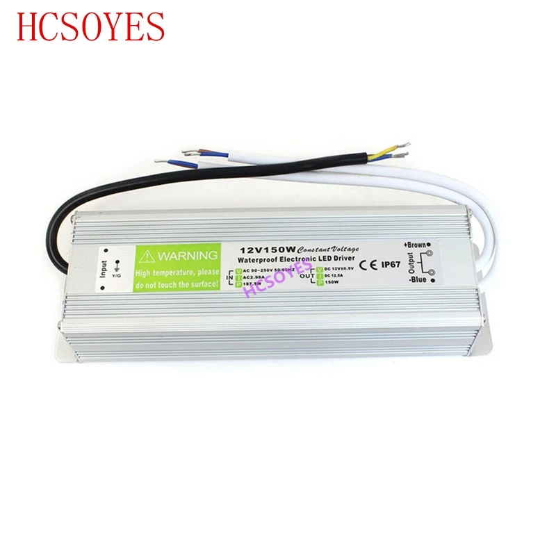 Трансформатор освещения для использования вне помещений водонепроницаемый IP67 220