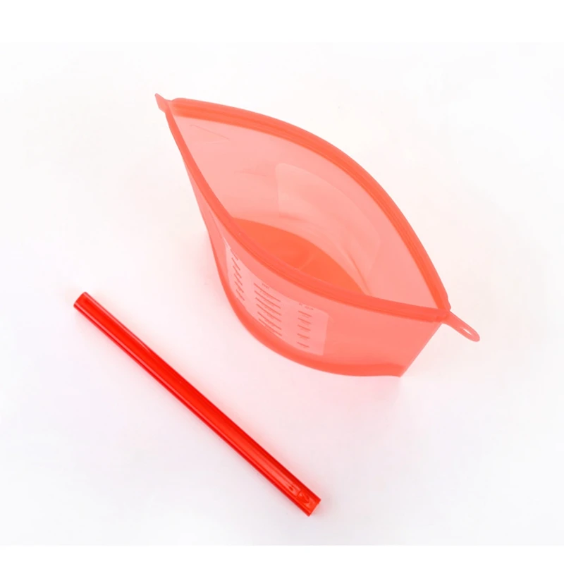 Многоразовые силиконовые пищевые пакеты оберточная пленка для хранения фруктов