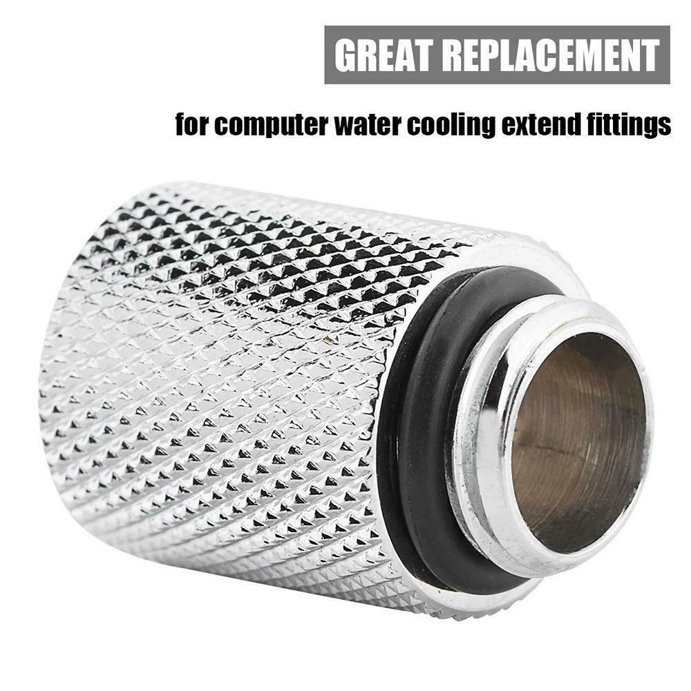 

FREEZEMOD Water Cooling Extender Joint G1/4 Thread Male to Female 20mm Water Cooler Fitting System Adapter for Compute PC