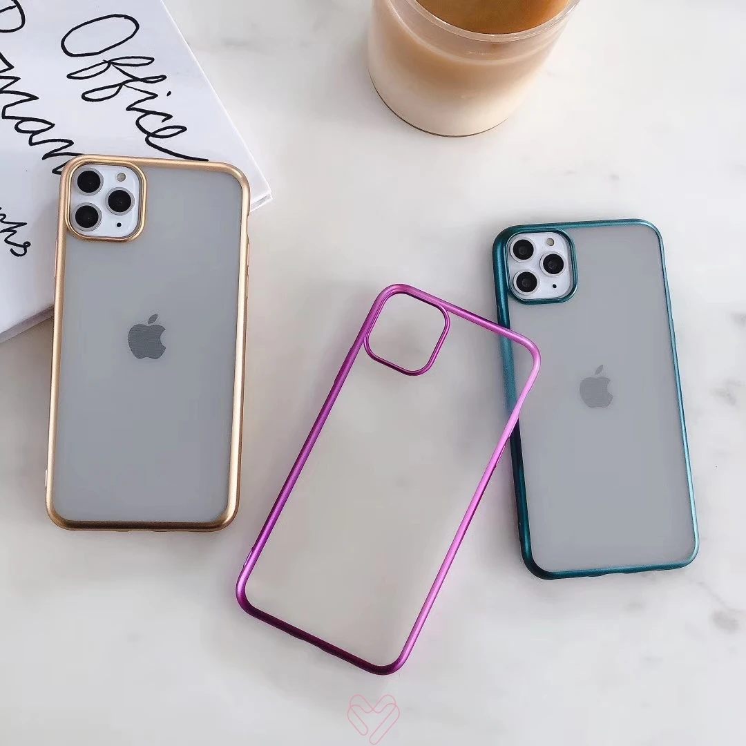 Цветной матовый прозрачный ТПУ Мягкий силиконовый чехол для телефона Apple iPhone X 6 6s