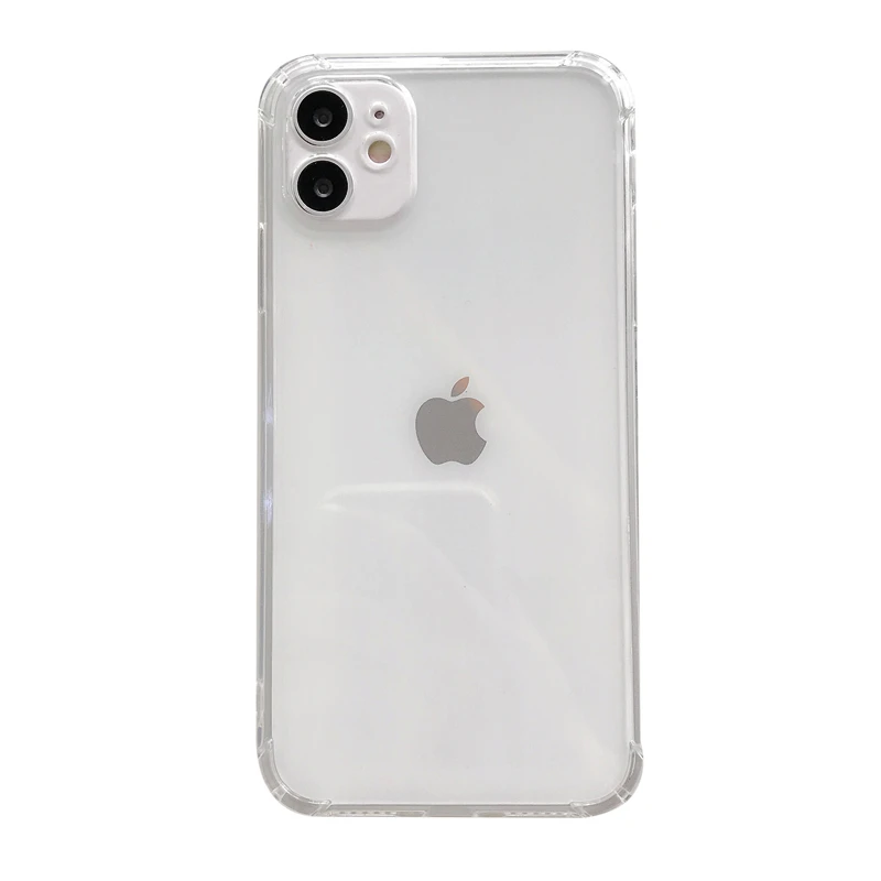 OEM Crystal Clear противоударный поглощения военного класса мягкий чехол TPU для iPhone 8 Plus 12