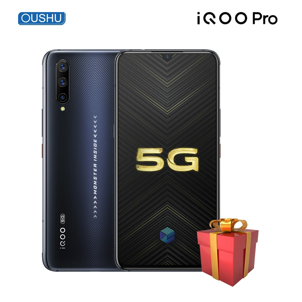 Мобильный телефон vivo iQOO Pro NFC Snapdragon 855Plus аккумулятор 4500 мАч 44 Вт зарядка Flash тройная