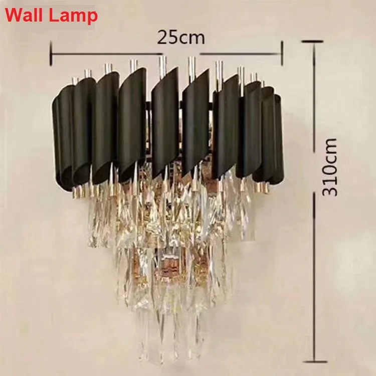 

Modern Lighting Chandelier Luxurious Crystal Chandelier for Living Room Dining Room Gold Crystal Chandelier LED Lights