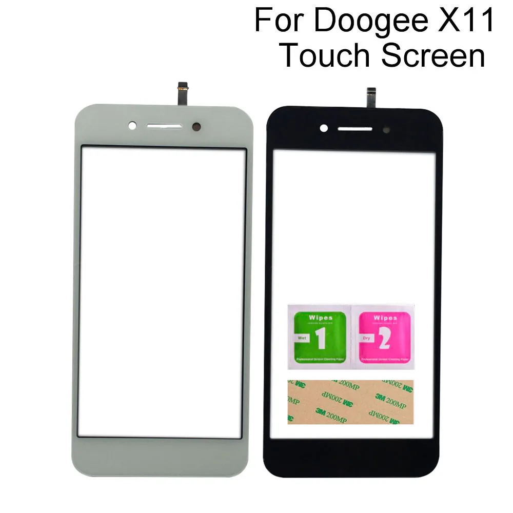 

Сенсорная стеклянная сенсорная панель для Doogee X11 сенсорный экран дигитайзер сенсорный экран мобильные инструменты 3M клей