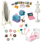 Кукольная мебель для ролевых игр NK Mix зеркало-игрушка, вешалки для ноутбука, обувь для кукол Барби, аксессуары для кукол Келли 1:12, игрушки для кукол JJ