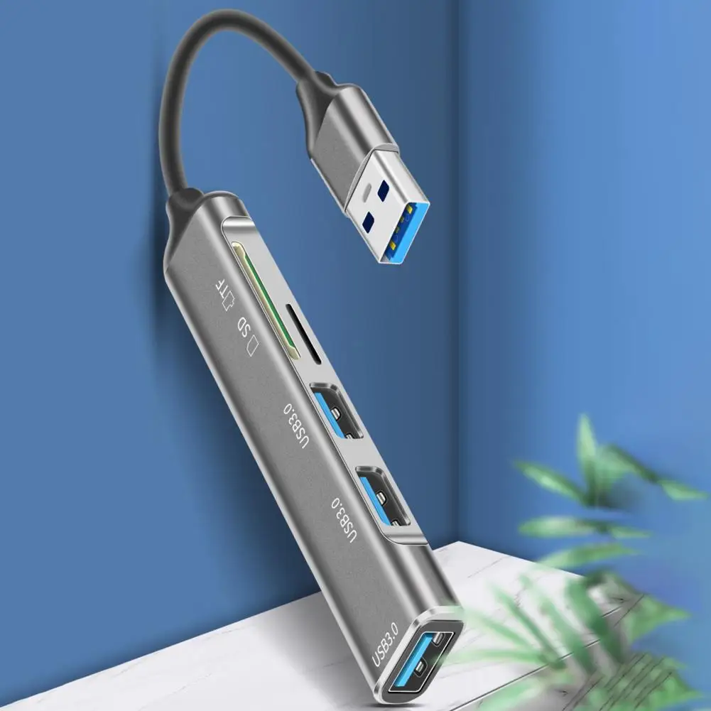 Кабельная док станция USB3.0 с разъемом для SD/TF карт|USB-хабы| |