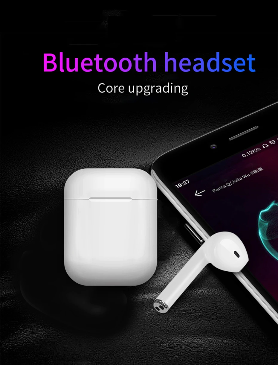 UTRAI беспроводные наушники TWS Bluetooth 5,0 Ture беспроводные стерео наушники гарнитура для телефона huawei Xiaomi с микрофоном наушники