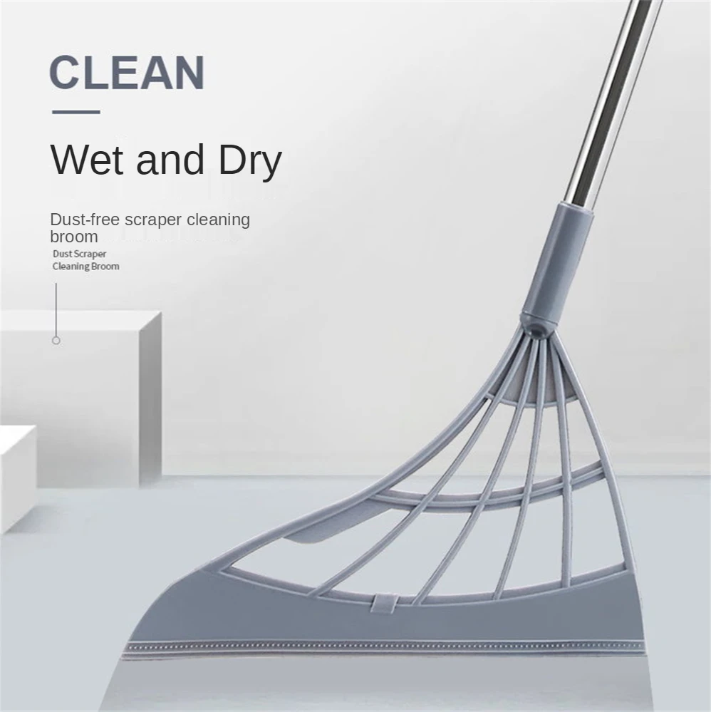 Волшебная щетка для чистки пола резиновая инструмент скребок шерсти домашних